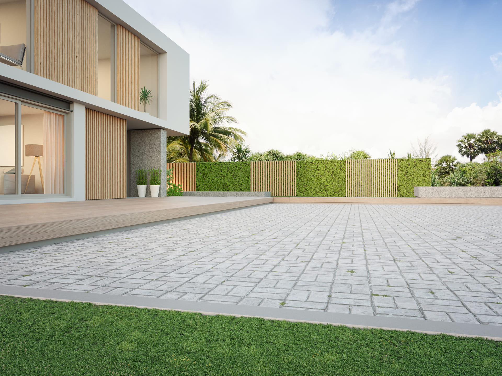 Luxury brick paver patio Largo FL