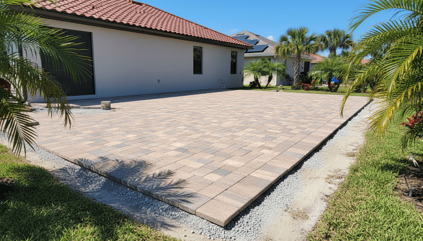 Paver installation and maintenance in Florida