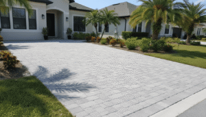 Driveway Expansion with Pavers Florida