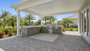 Outdoor Kitchen Pavers Florida