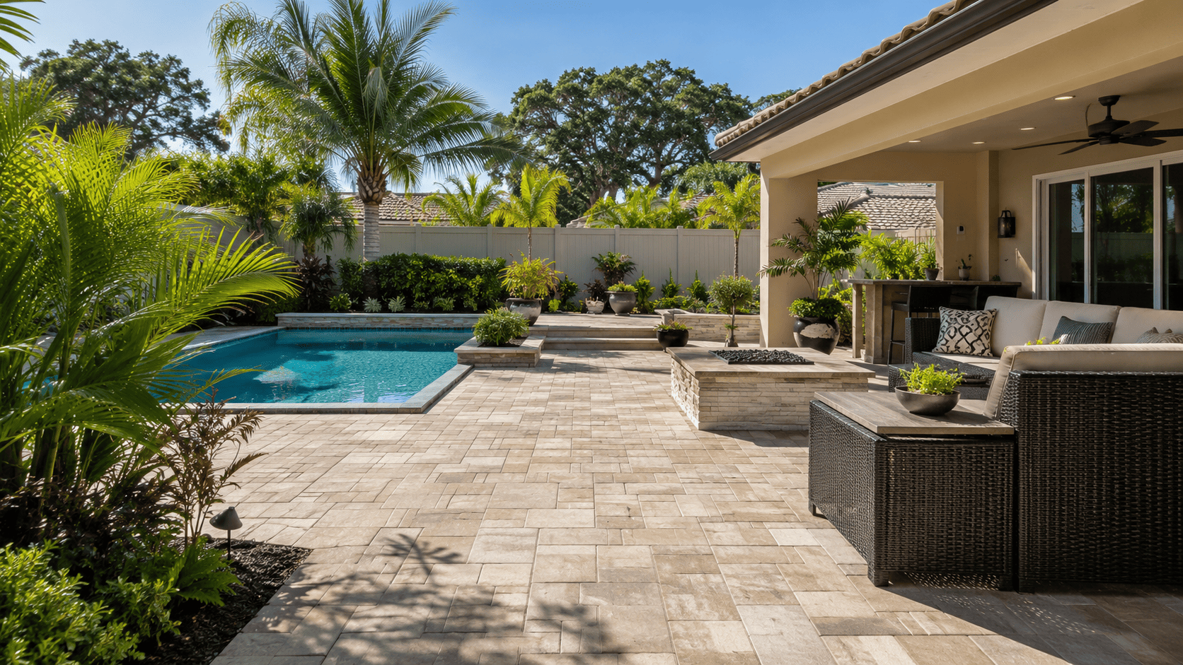 What to Fix First in a Failing Paver Backyard in Largo FL