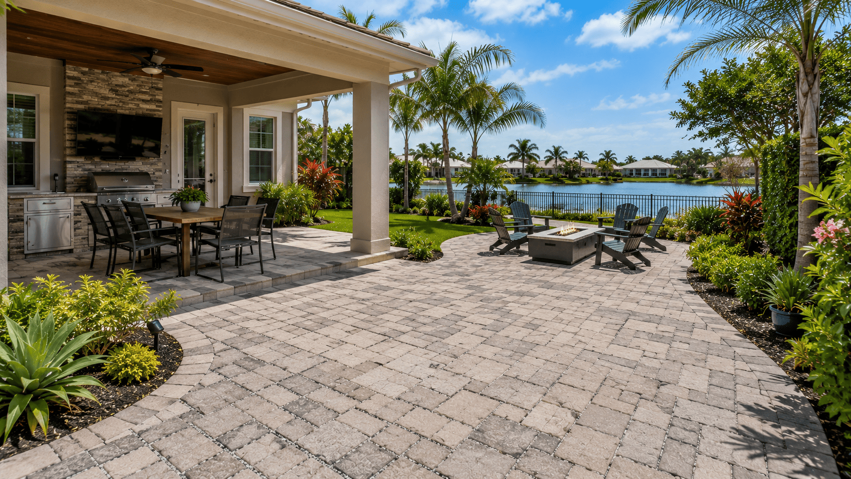 Permeable Paver Patios for Flood-Prone Backyards in Pinellas County