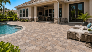 How to Match New Pavers to an Existing Florida Home Exterior
