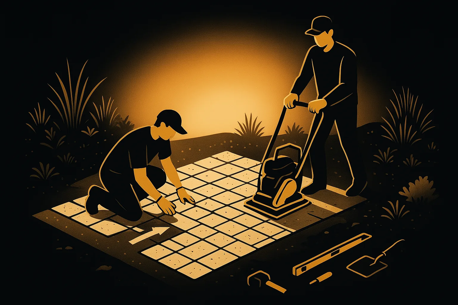 eco friendly paver patio Madeira Beach FL project designed for a Florida home