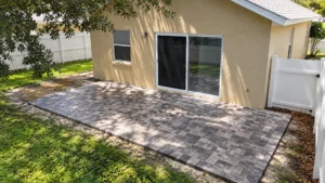 paver repair estimate on a completed JaxTeller Brick Pavers project
