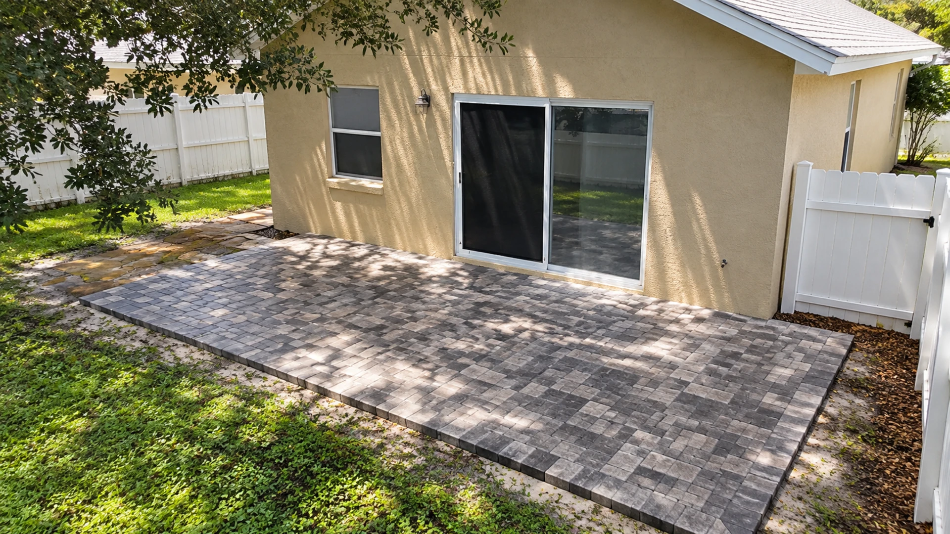 paver repair estimate on a completed JaxTeller Brick Pavers project