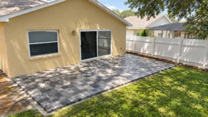 paver maintenance records on a completed JaxTeller Brick Pavers project